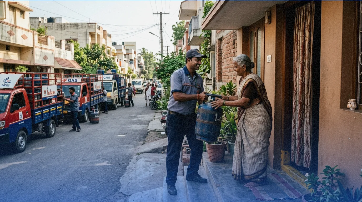 India Ensures 100% LPG Supply Amid West Asia Crisis
