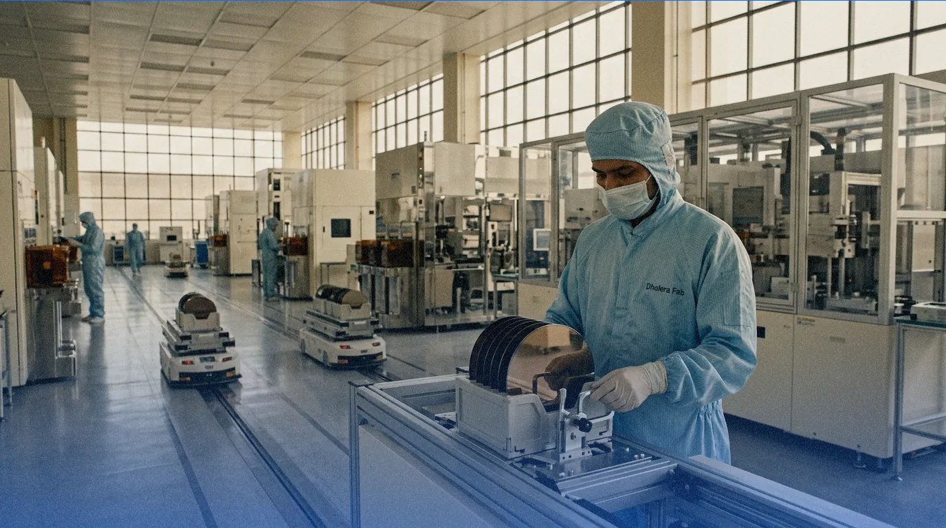 First Commercial Silicon Wafers Roll Out of Dholera Fab