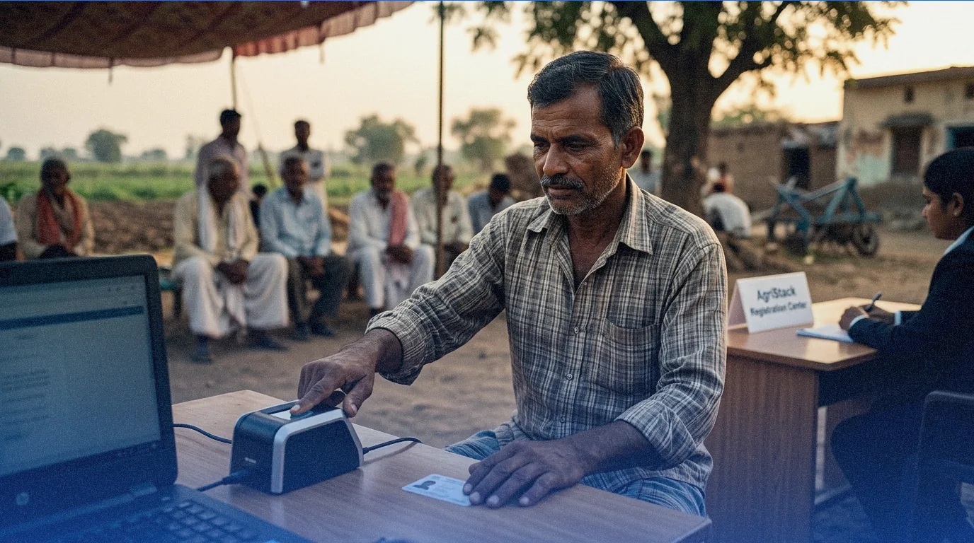 AgriStack Goes Live Across 12 States with 8 Crore Farmer IDs